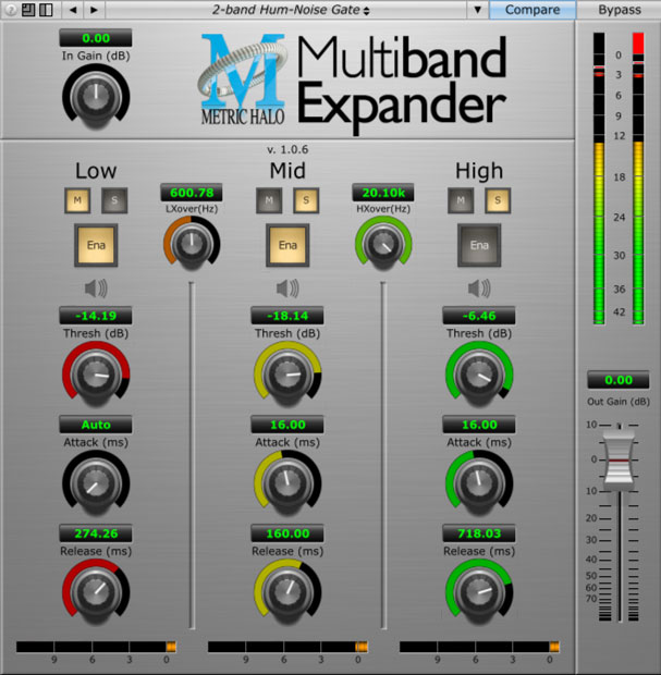 Metric Halo Multiband Expander Mac PC eLicense